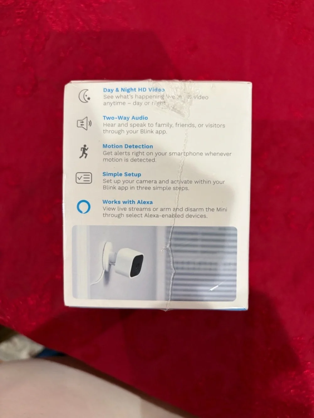 Blink Mini Indoor Plug-In HD Smart Security Camera NIB Sealed Alexa - Picture 3 of 6